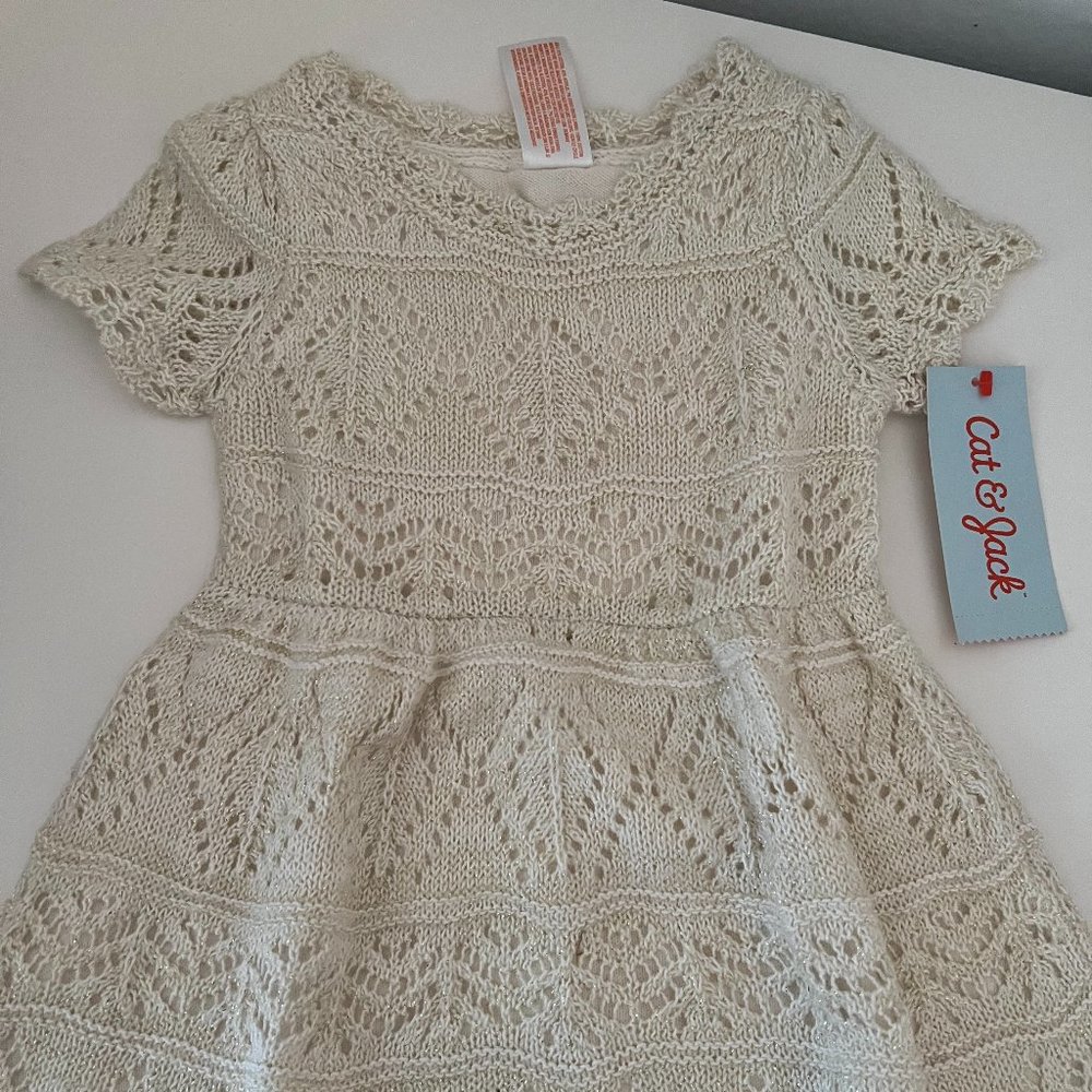 Party Lace knit dress 18 months